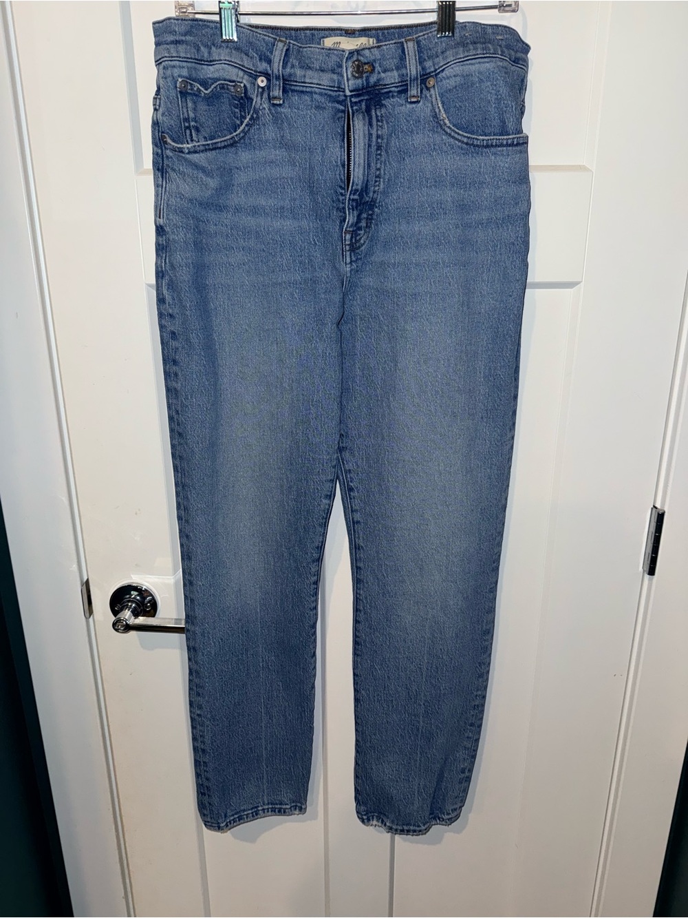 Madewell Medium Blue 90s Straight-Leg Women's Jeans